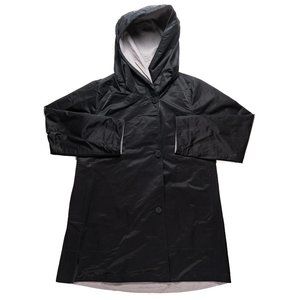 Eileen Fisher Women's S/P Hooded Trench Cardigan